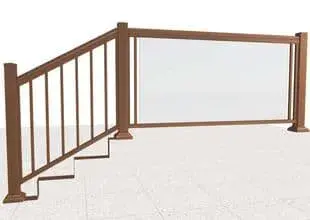 price comparison: glass railings