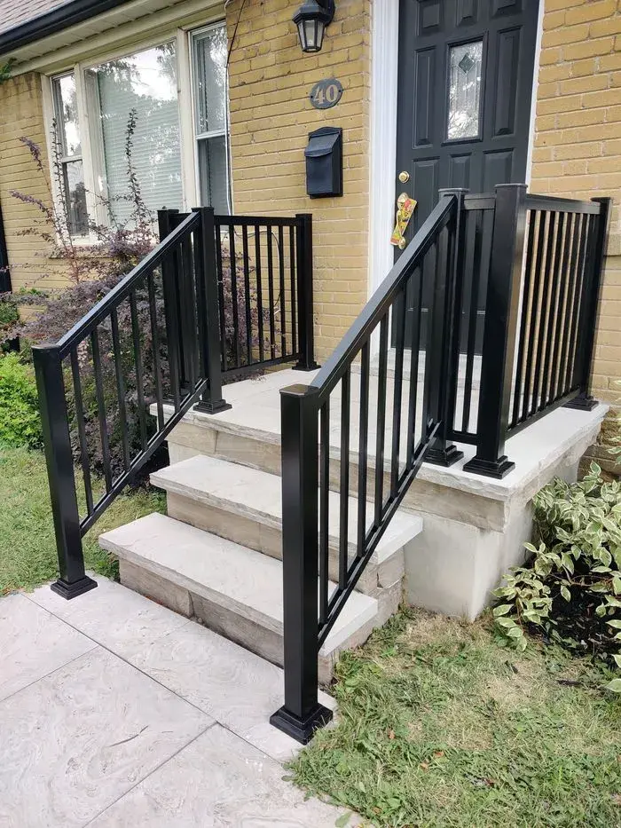 aluminum porch picket railing A-252
